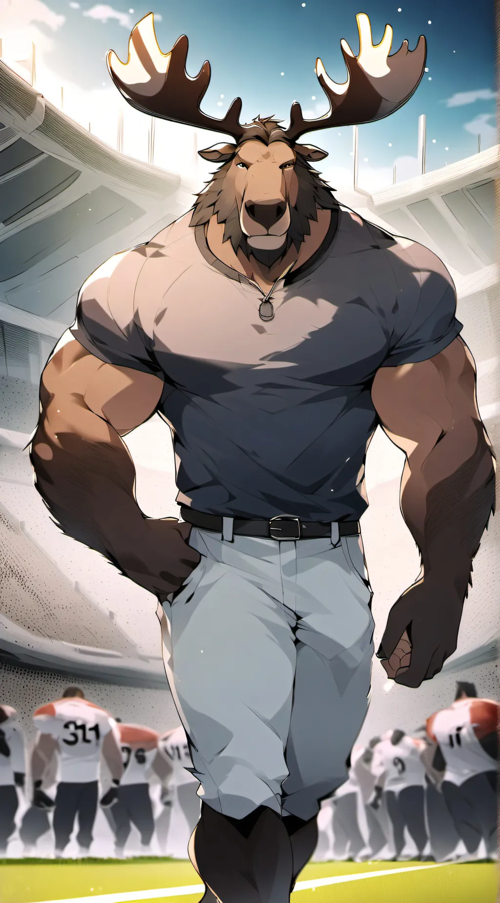 ai character: Logan Hughes background