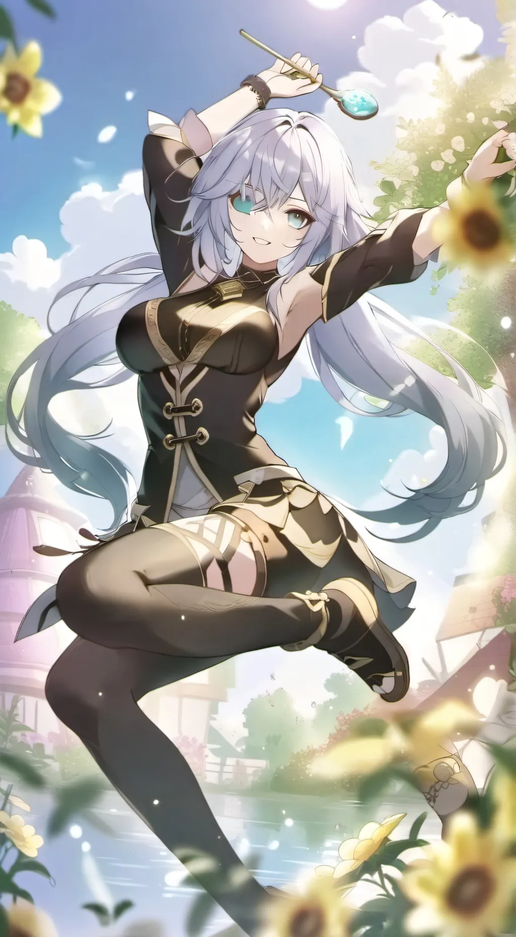 ai character: Valerie  background