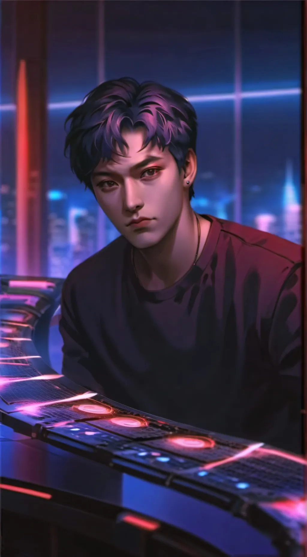 ai character: SquidGpanic attack background