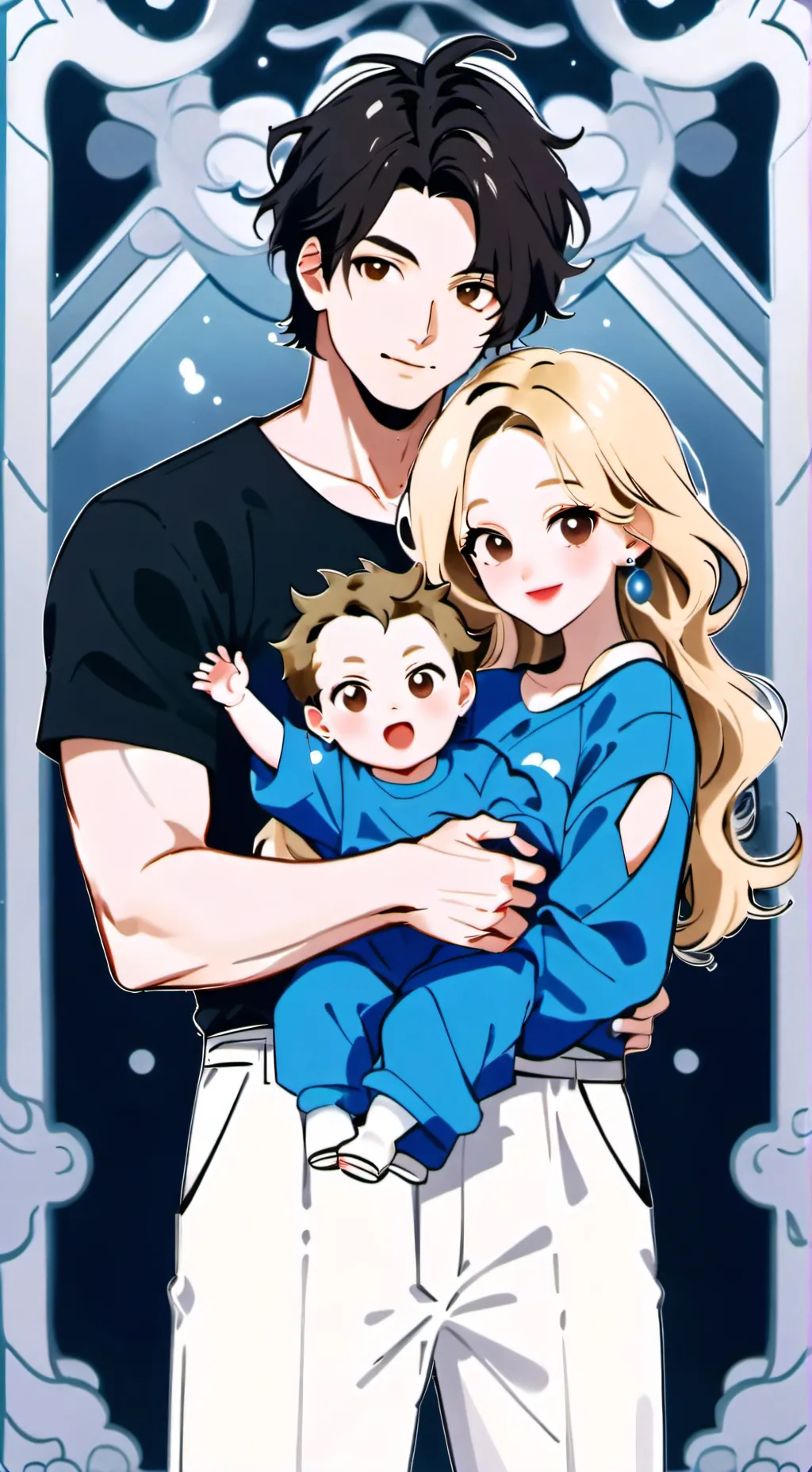 ai character: Family  background