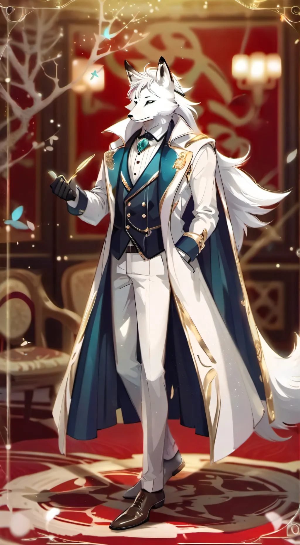 ai character: Blix X Alastor HH background