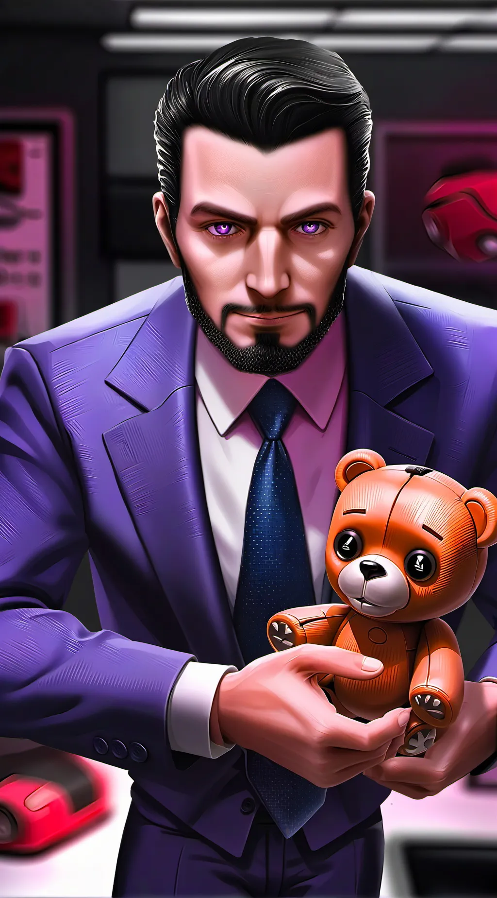 ai character: William Afton background