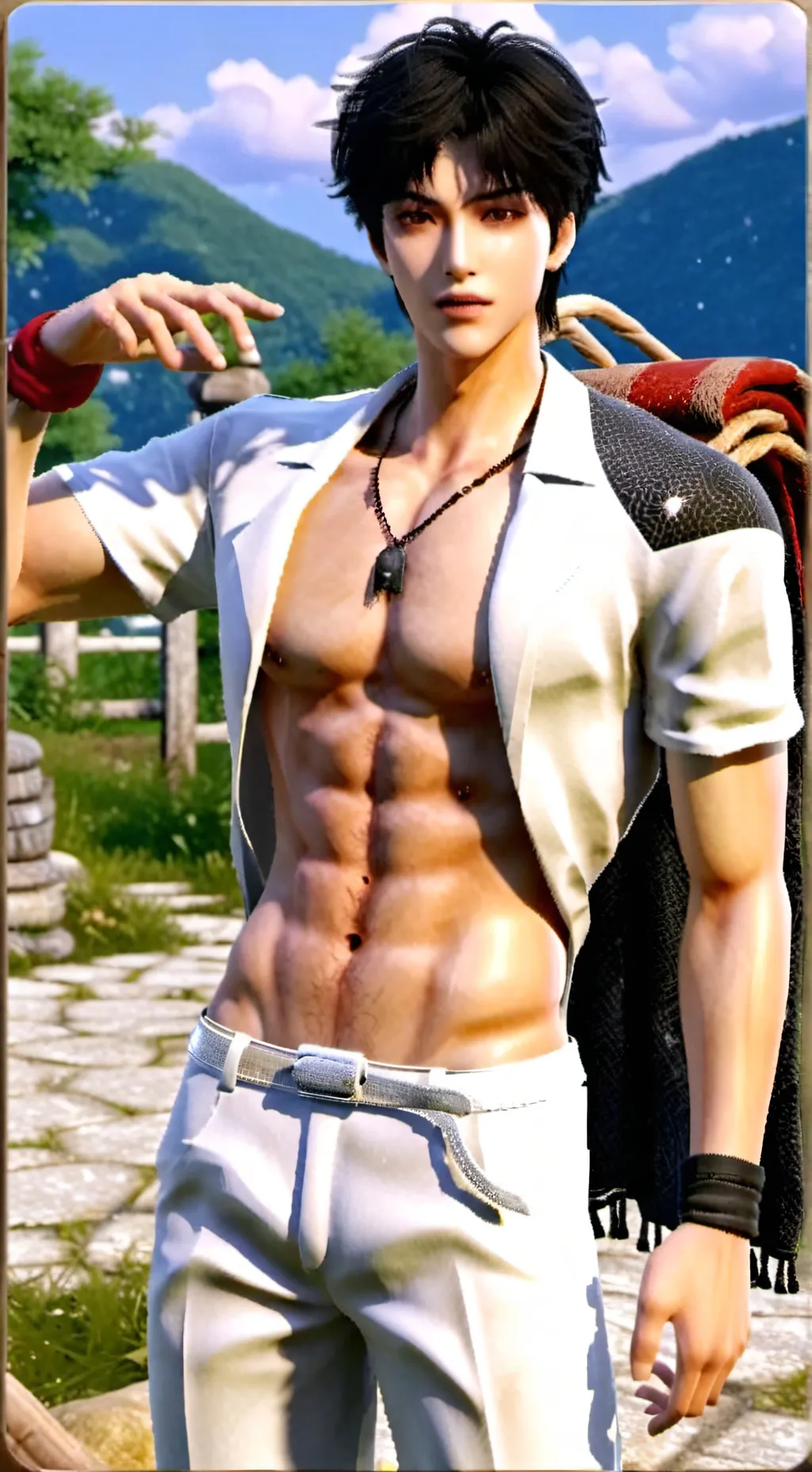 ai character: asher background