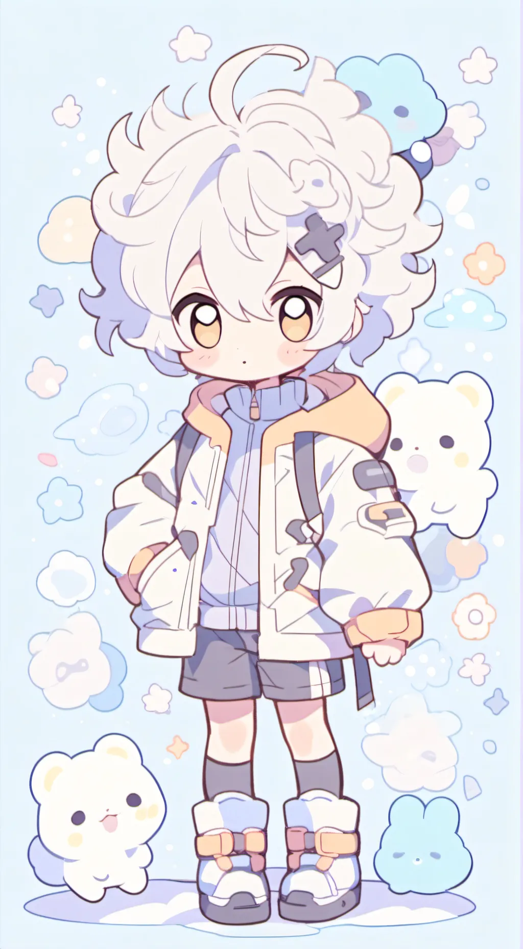 ai character: cesar background
