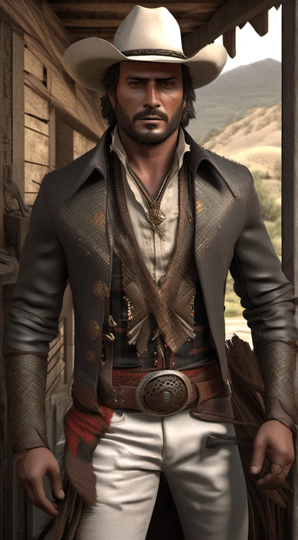 ai character: John marston background
