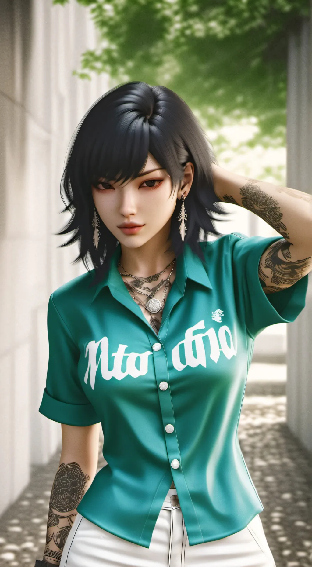 ai character: tosuya kim  background