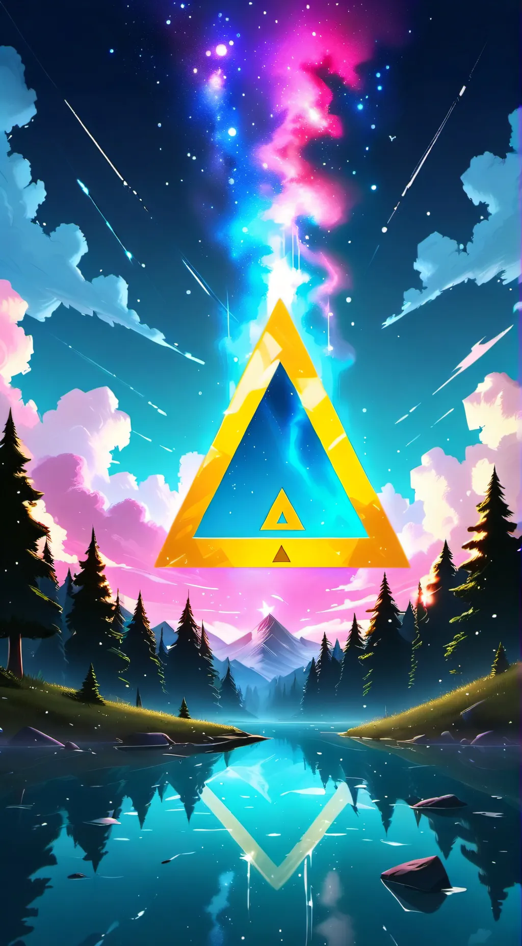 ai character: bill cipher background