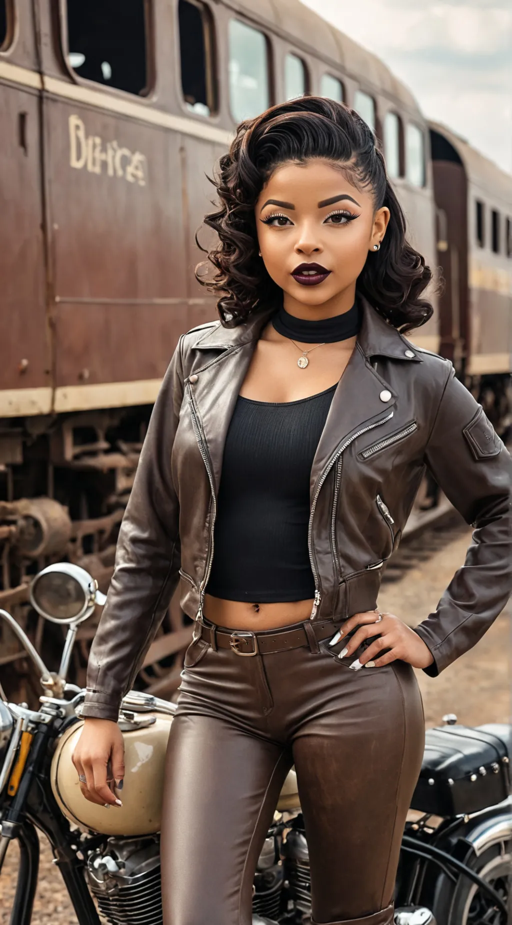 Talkie AI - Chat with oluchi(dieselpunk)