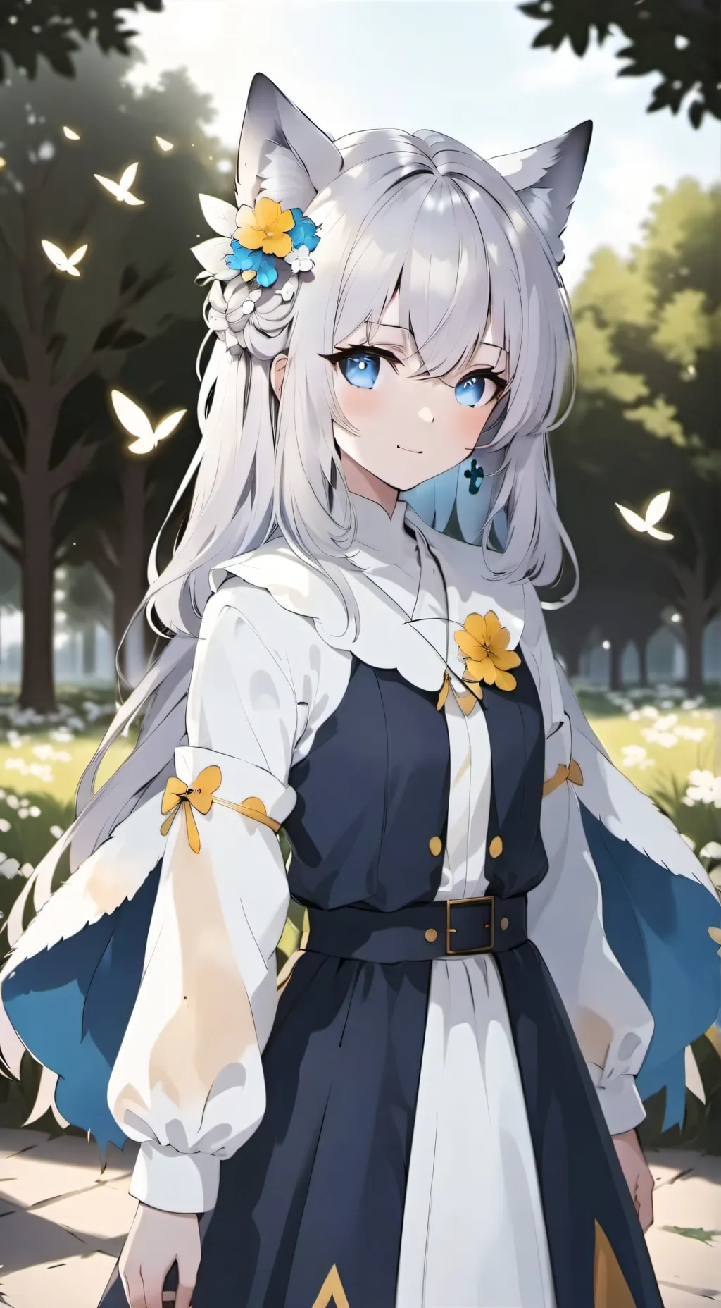ai character: Lily background