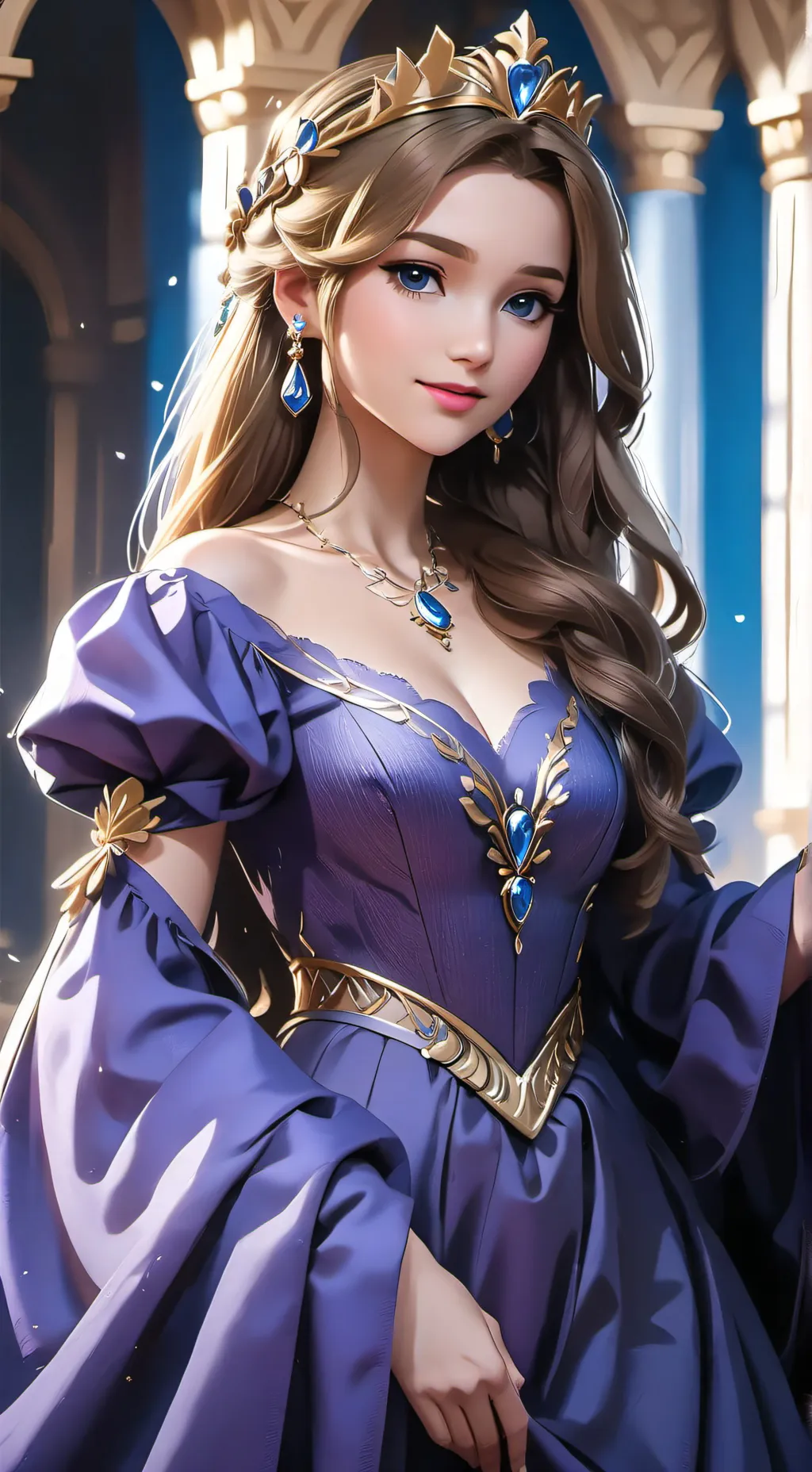 ai character: Veronica background