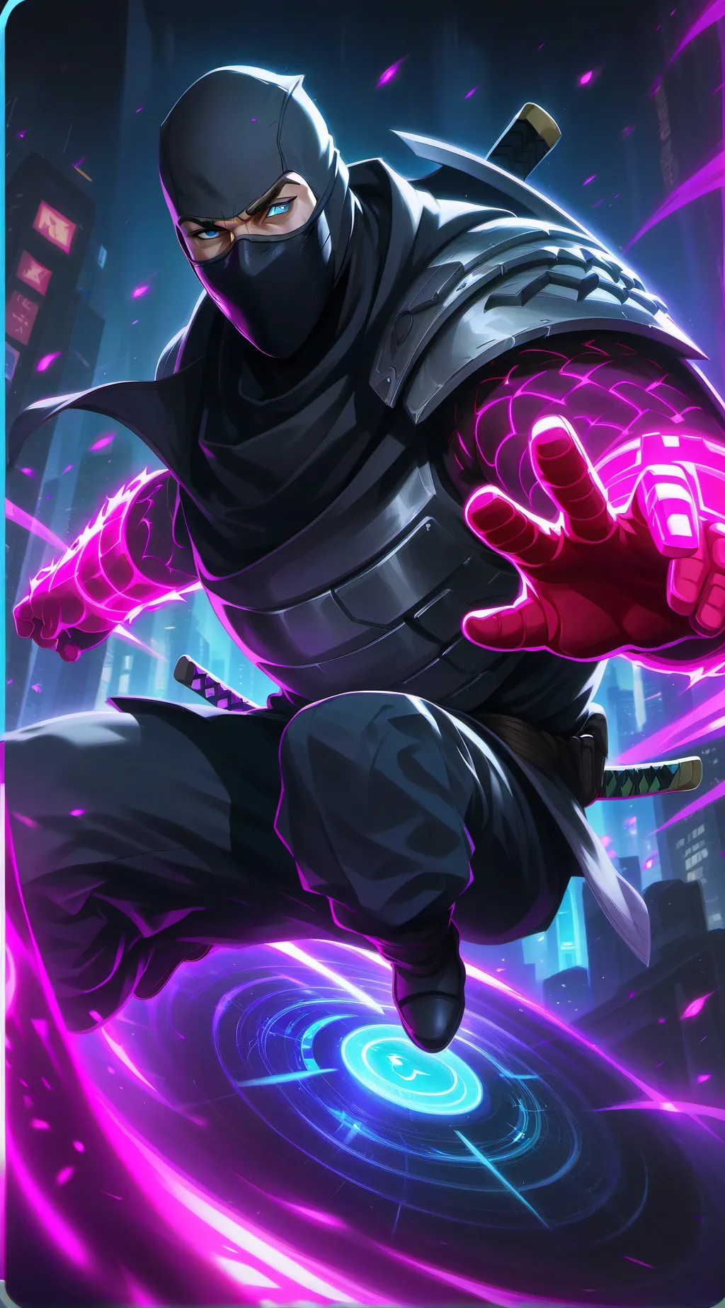 ai character: Spy ninjas background