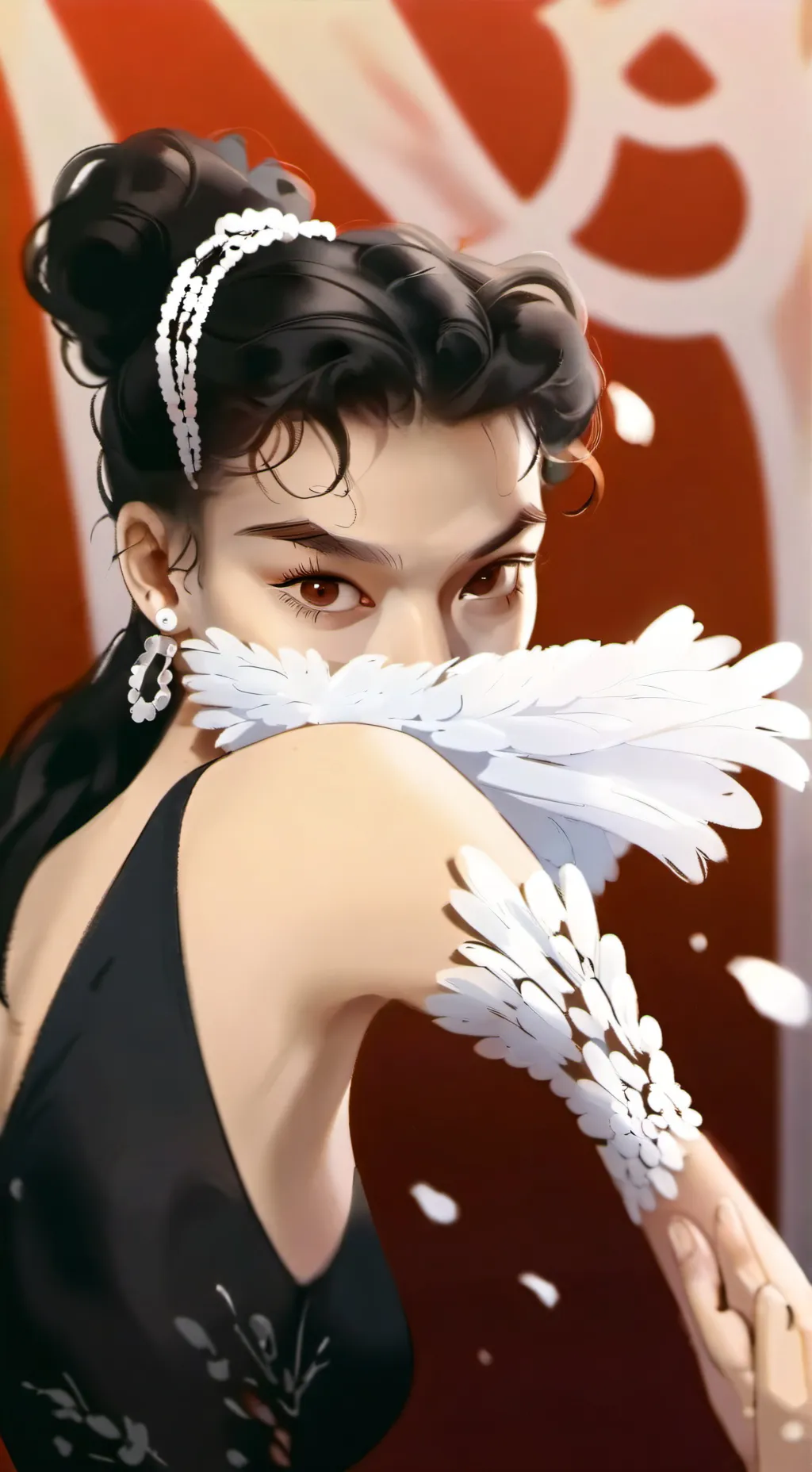 ai character: Aaliyah background