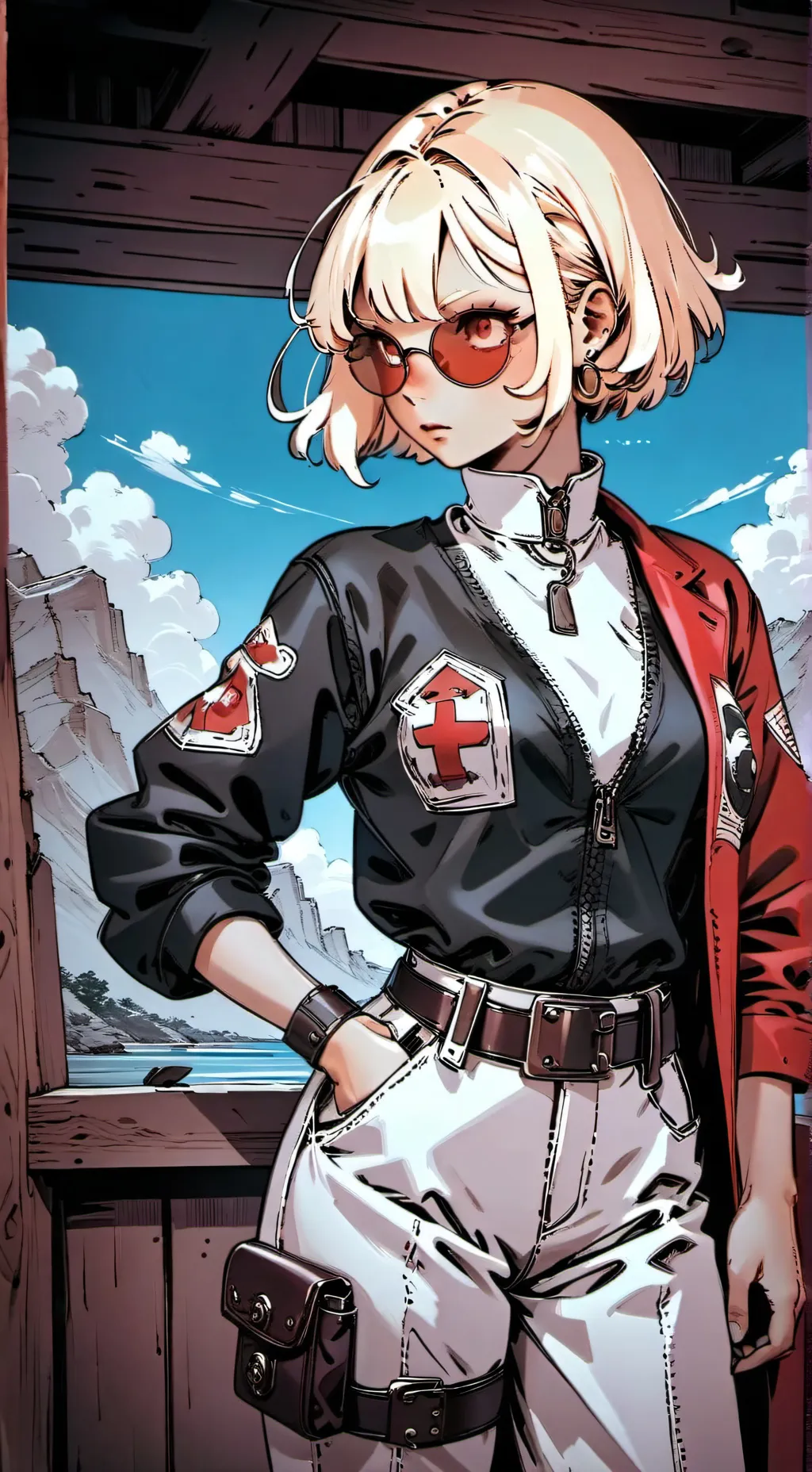 ai character: Cassandra Cane background
