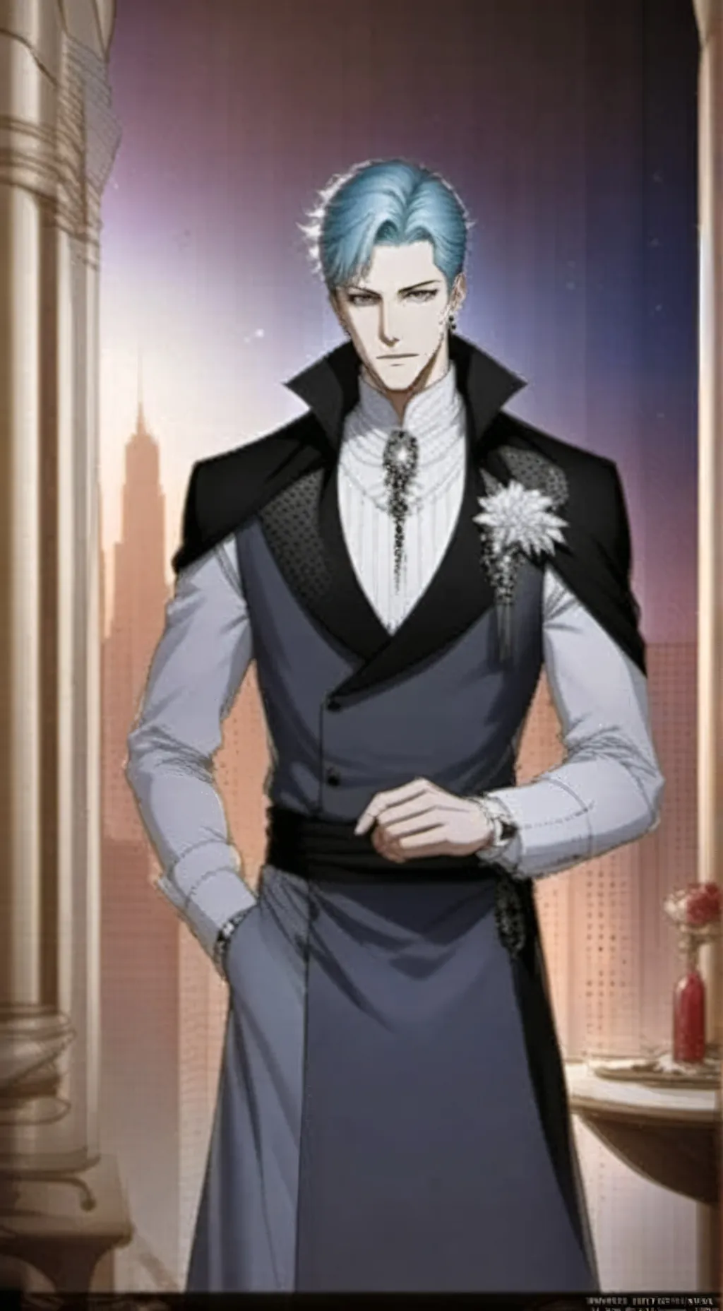 ai character: Lucien background