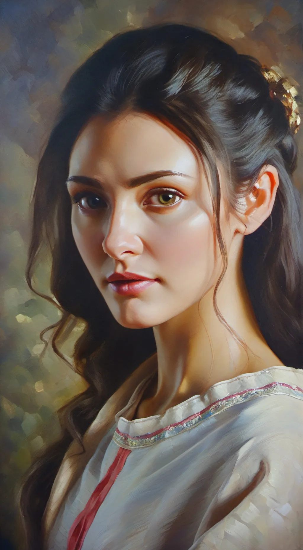 ai character: Examination  background