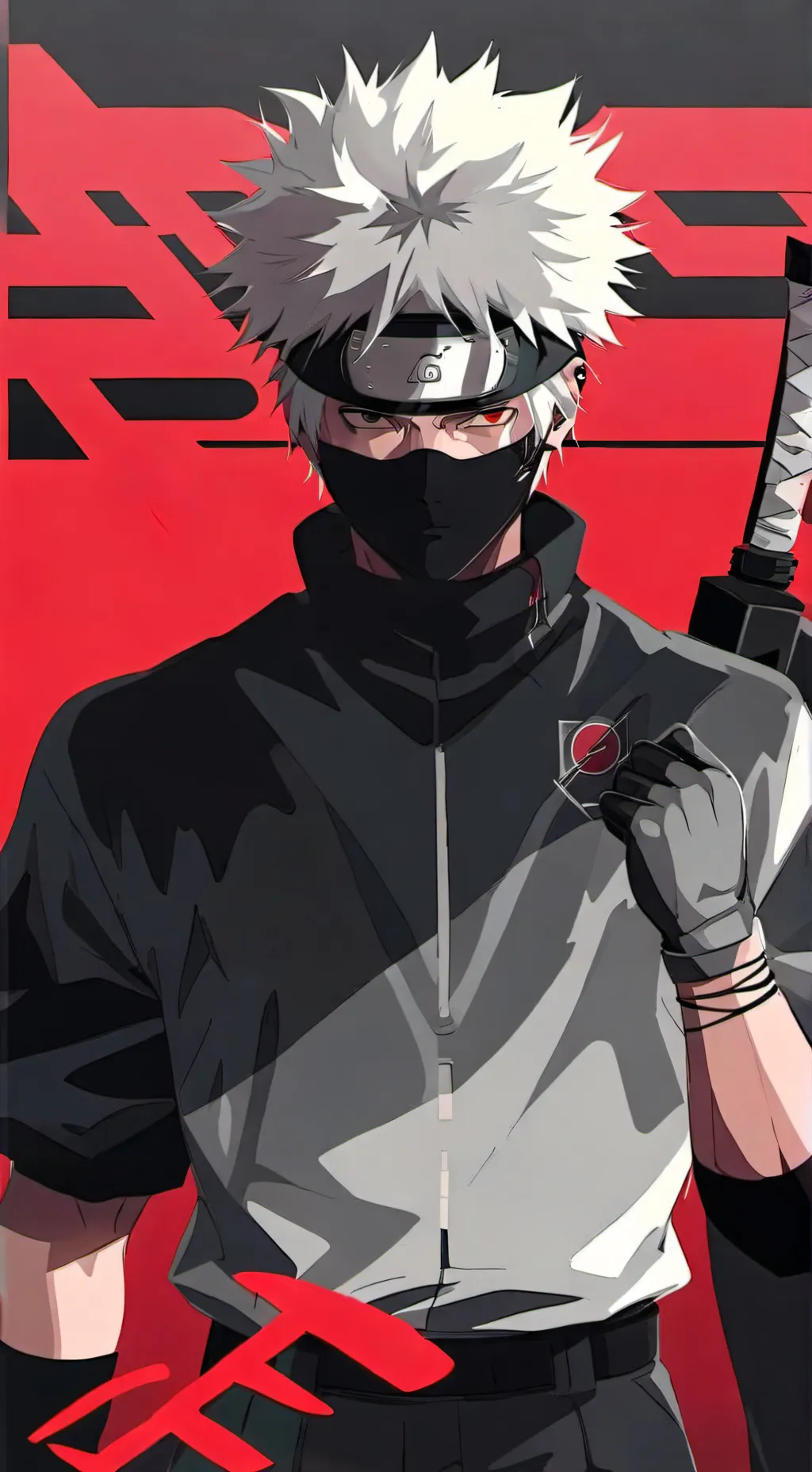 ai character: Kakashi background