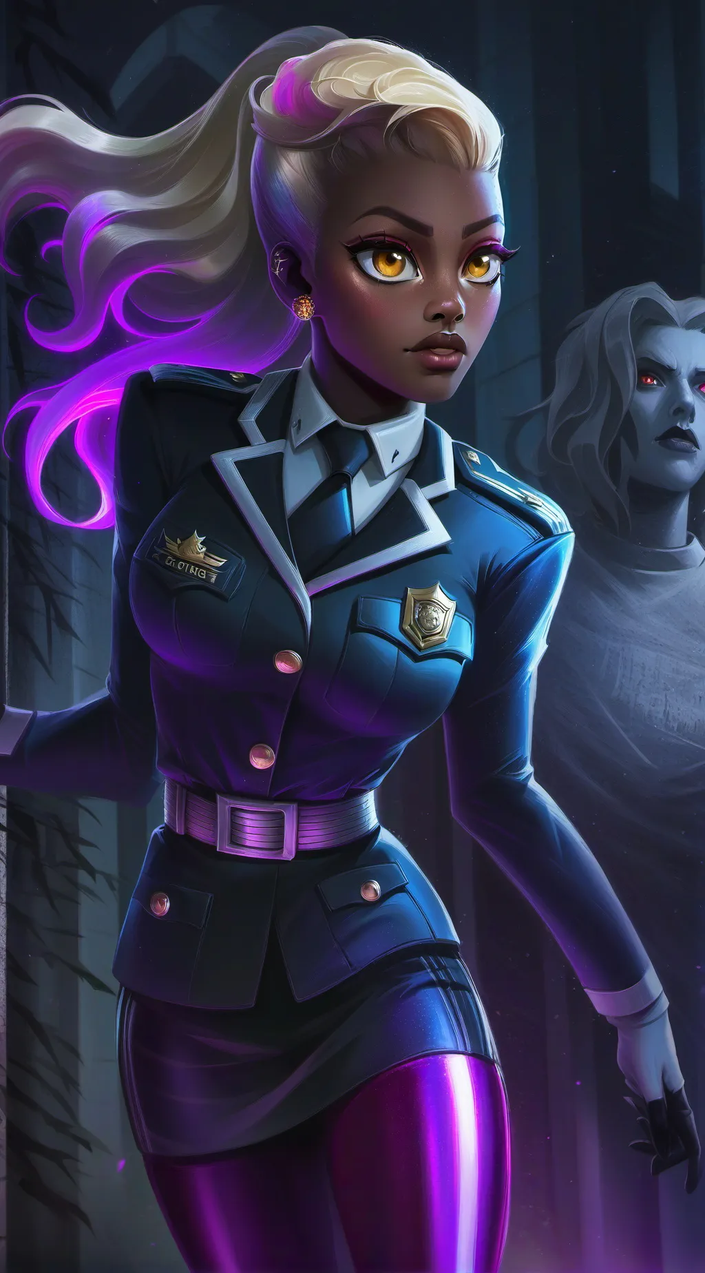 ai character: HauntedExploration background