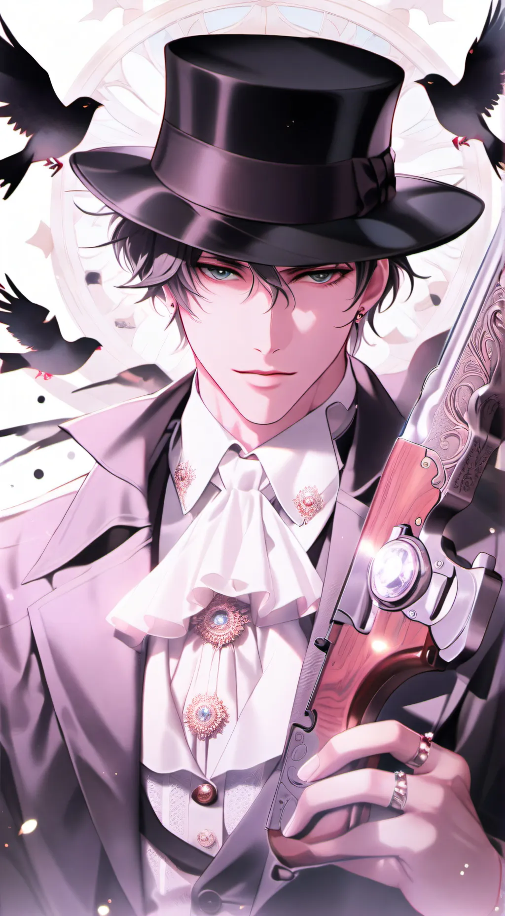 ai character: Stickman nfection background