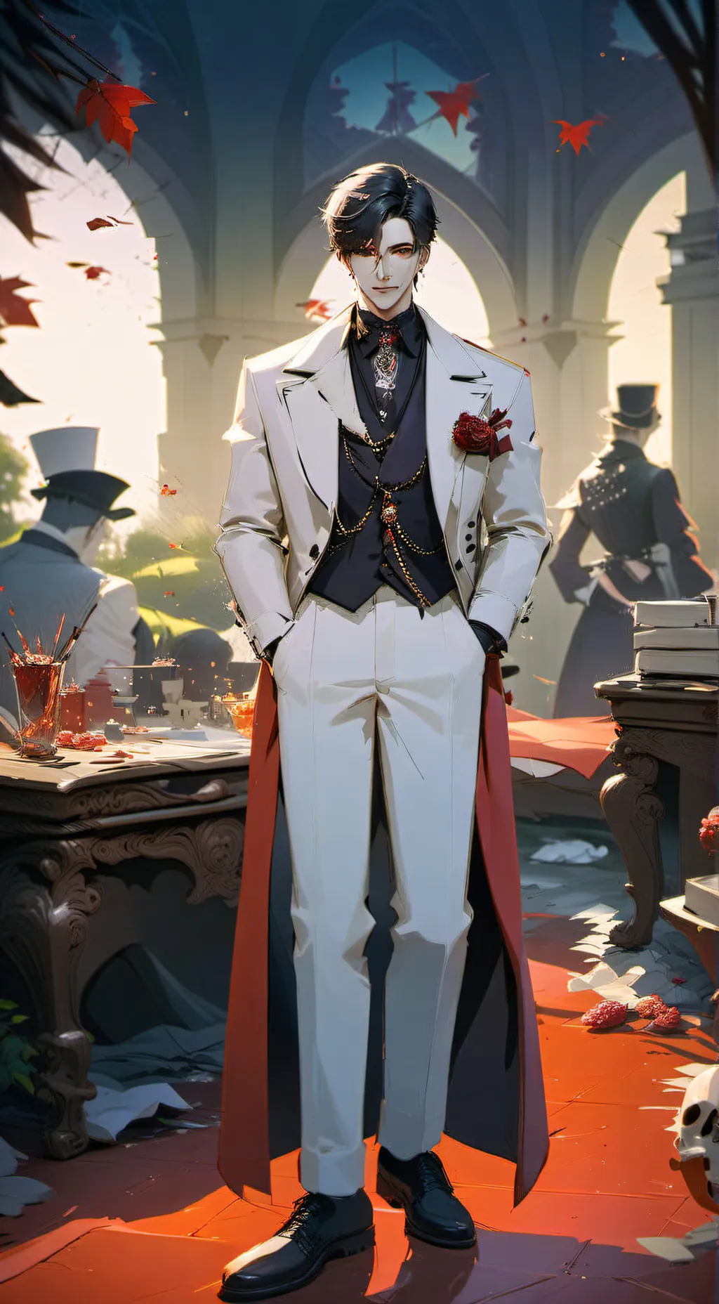 ai character: Max background