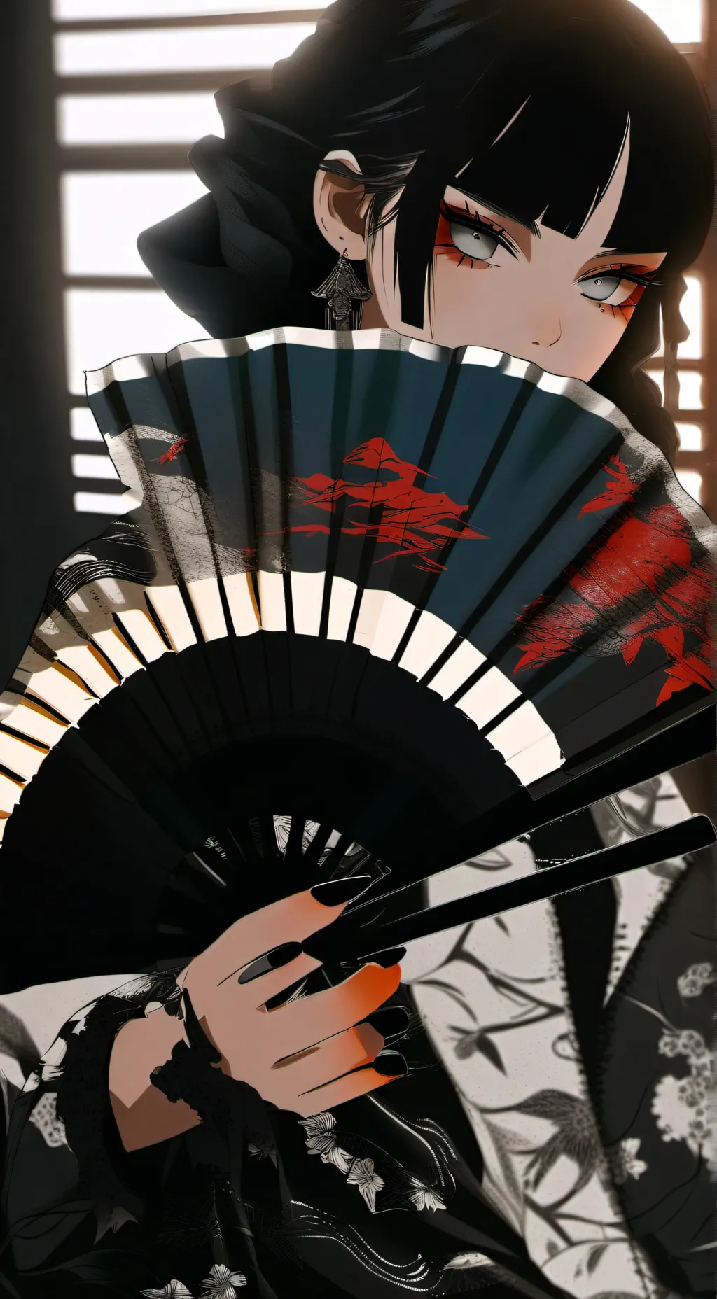 ai character: Hanako Xerxes  background