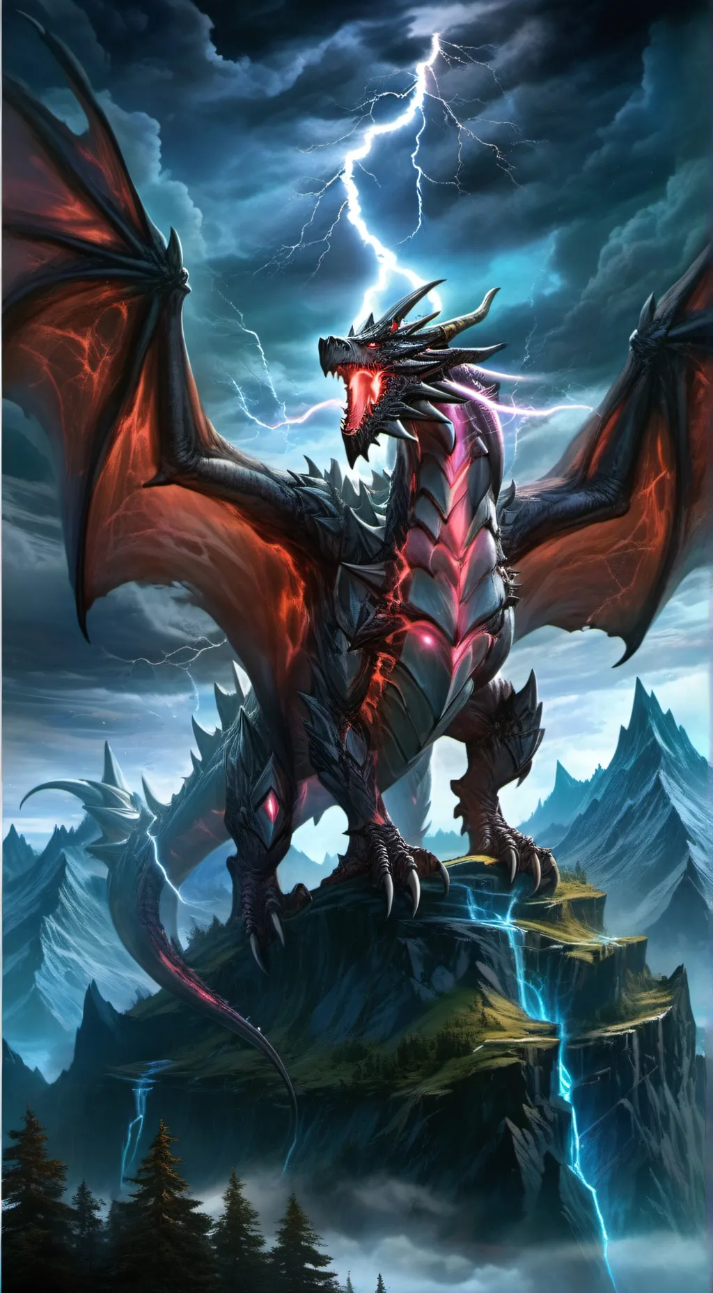 ai character: ĐRAGØN ŁIFE background