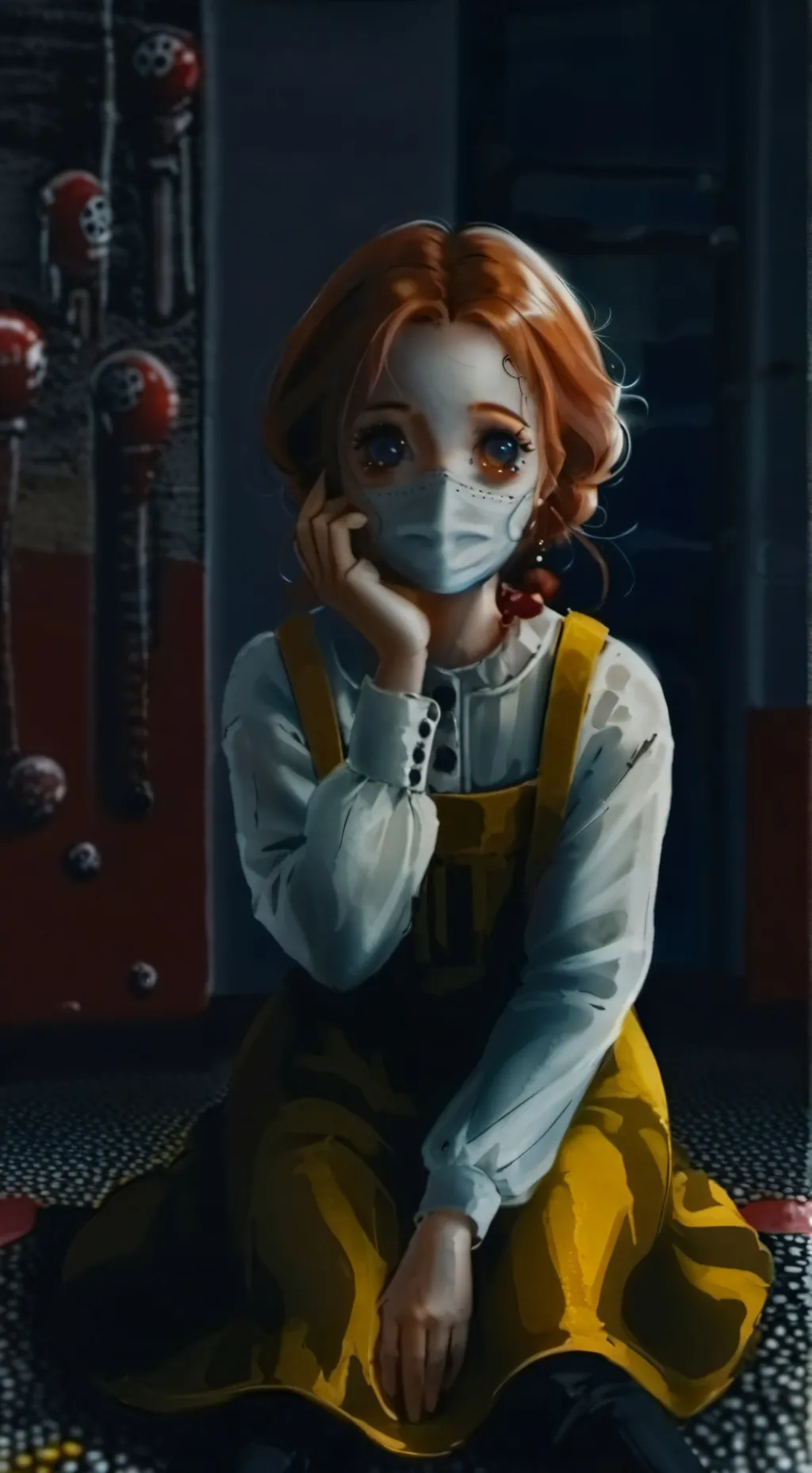 ai character: Subject#91: "Doll" background