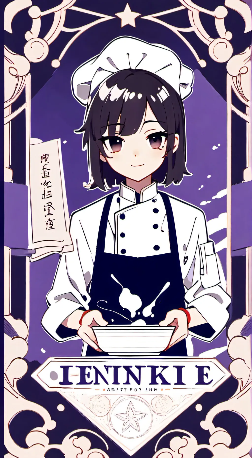 ai character: katty background