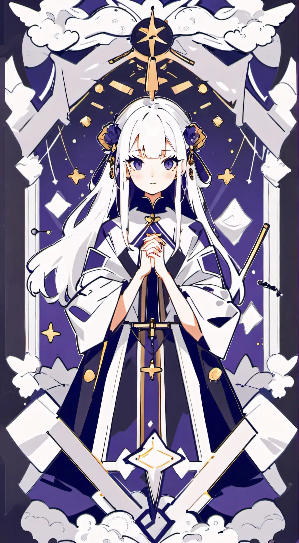 ai character: Léa la p€te background