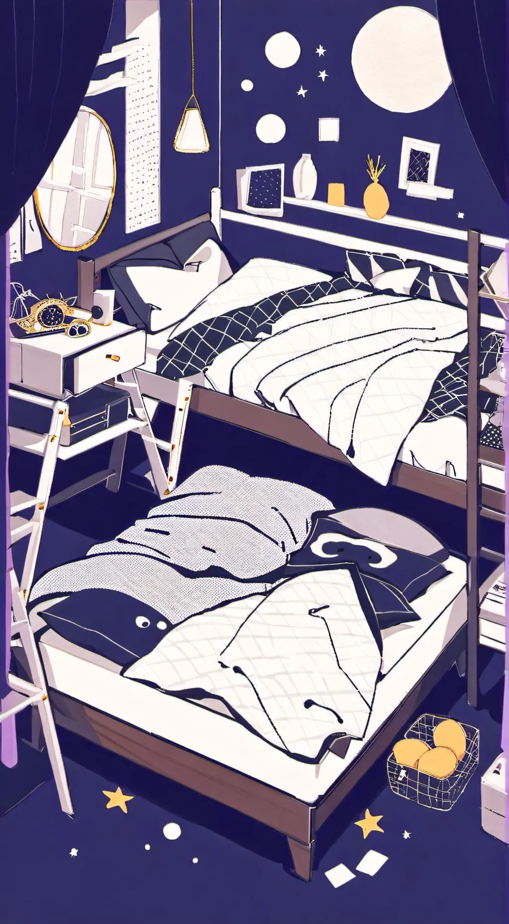 ai character: SG Sleepover 2 background