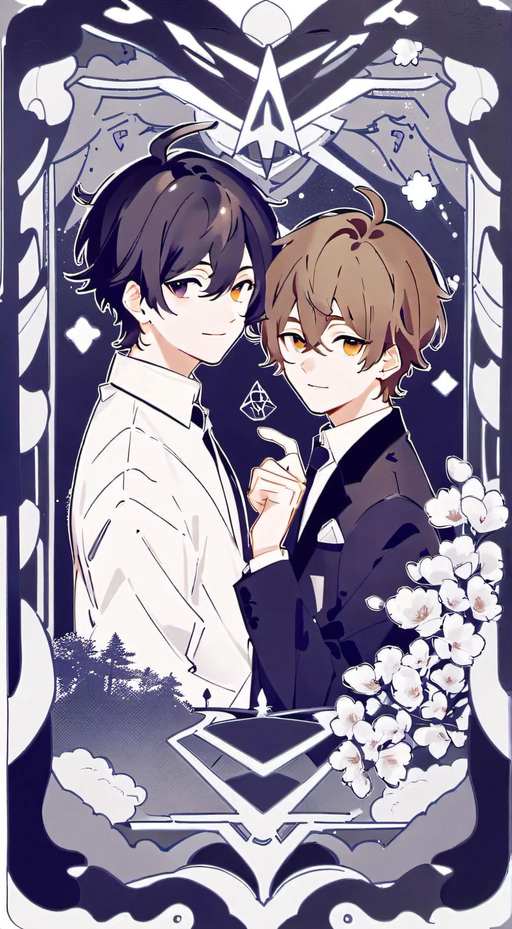 ai character: The Sebby Brothers background