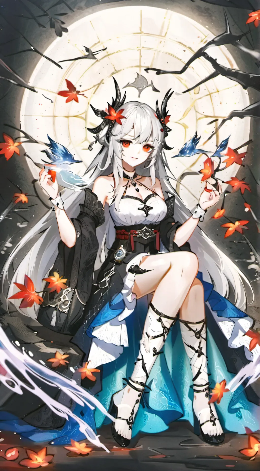 ai character: KATE background