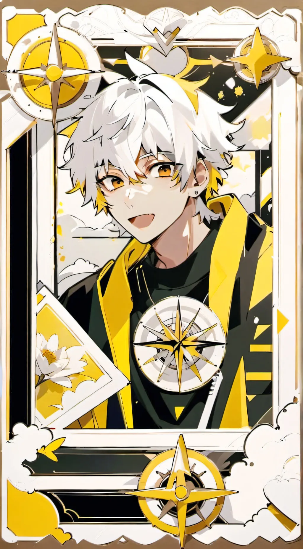 ai character: childish bakugo background