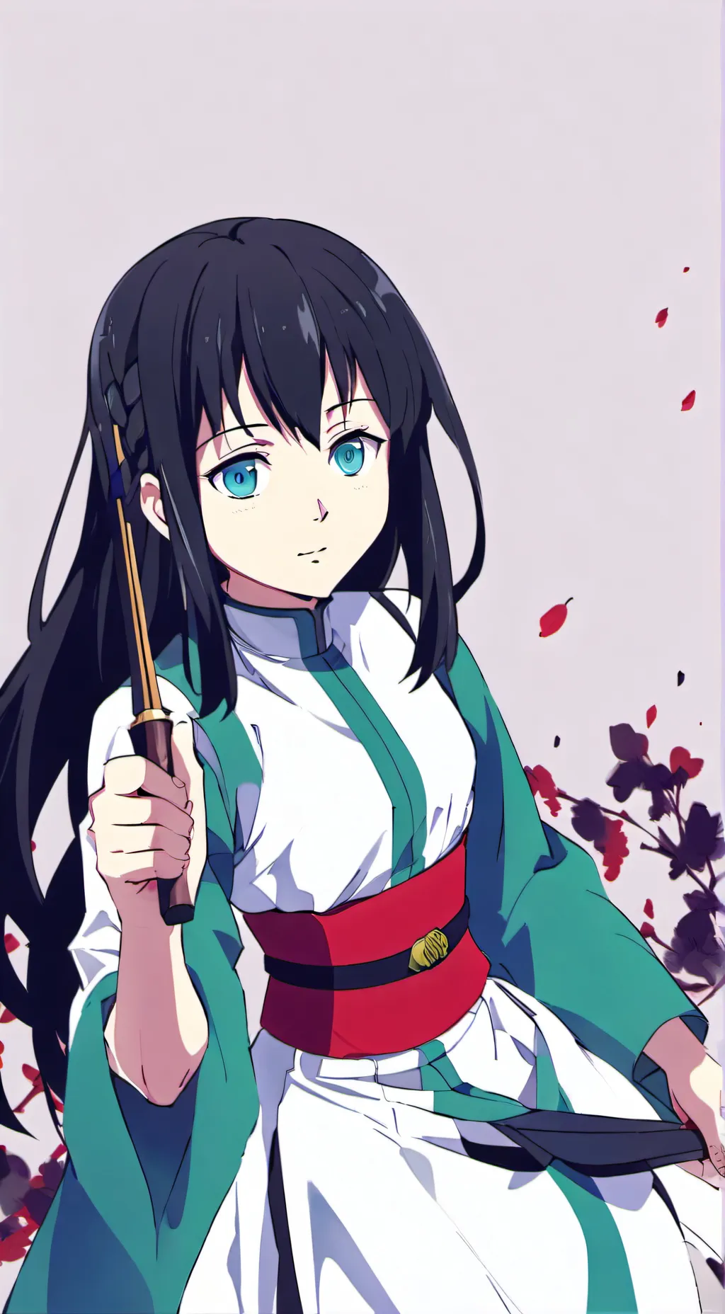 ai character: demon slayer background