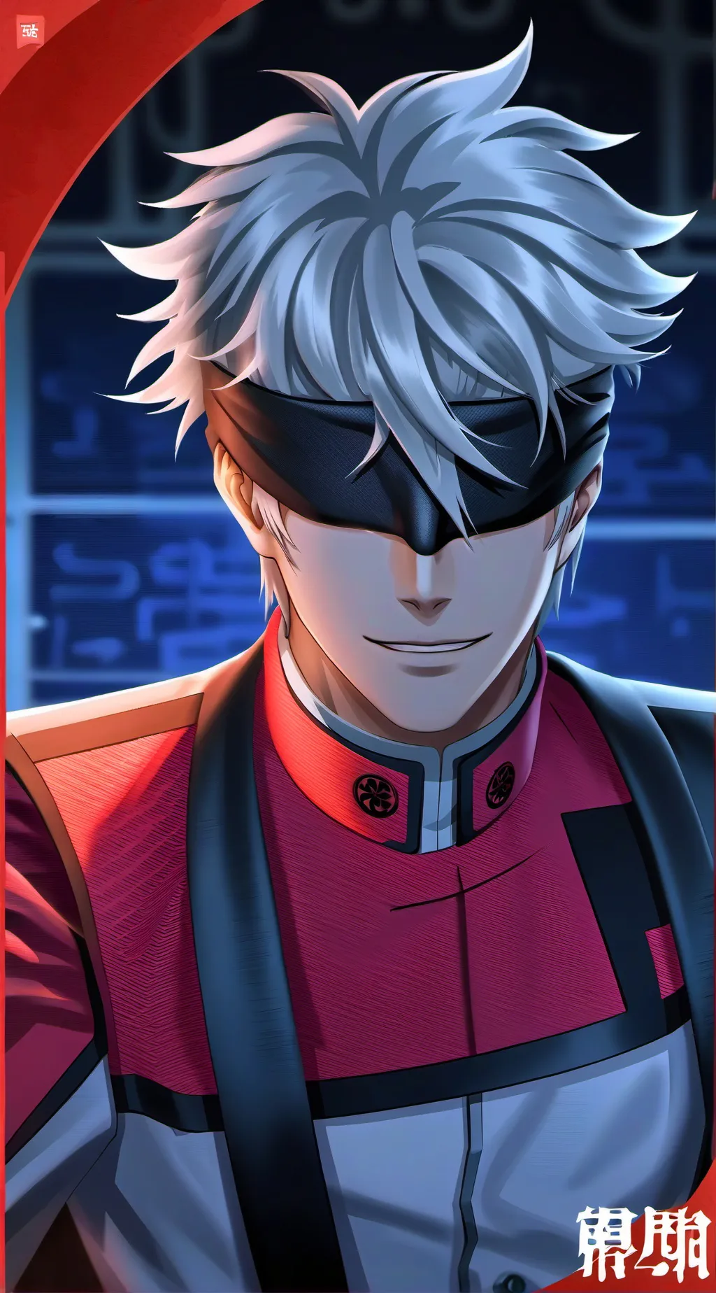 ai character: Gojo Satoru background