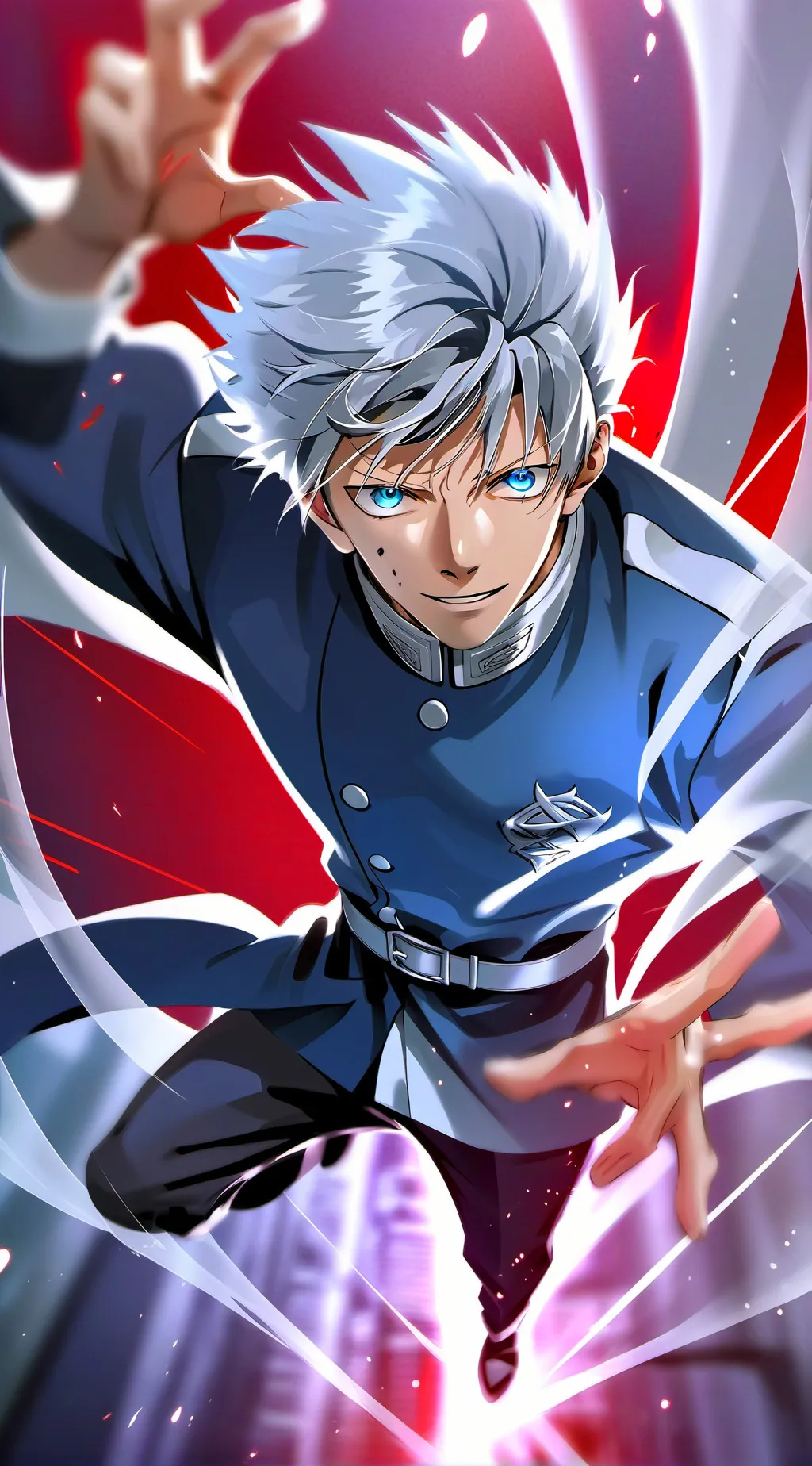 ai character: Satoru Gojo background