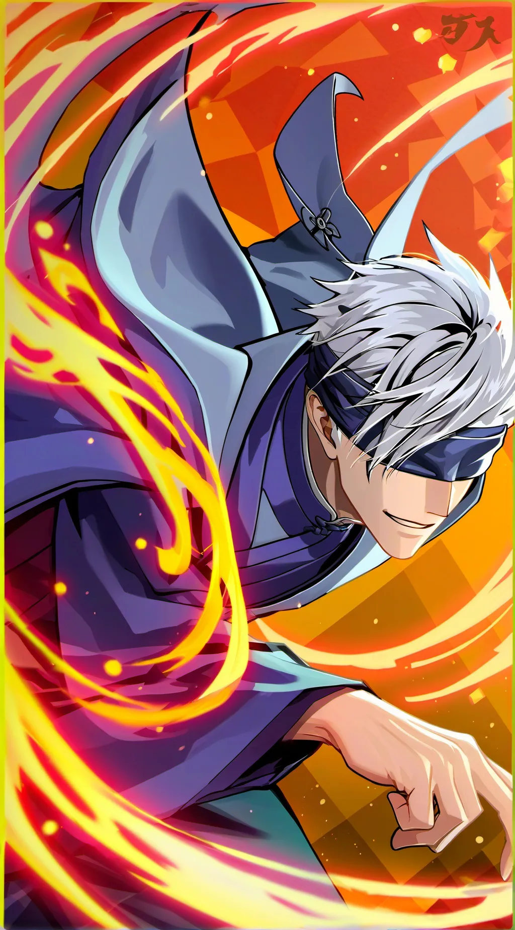 ai character: Gojo Satoru background