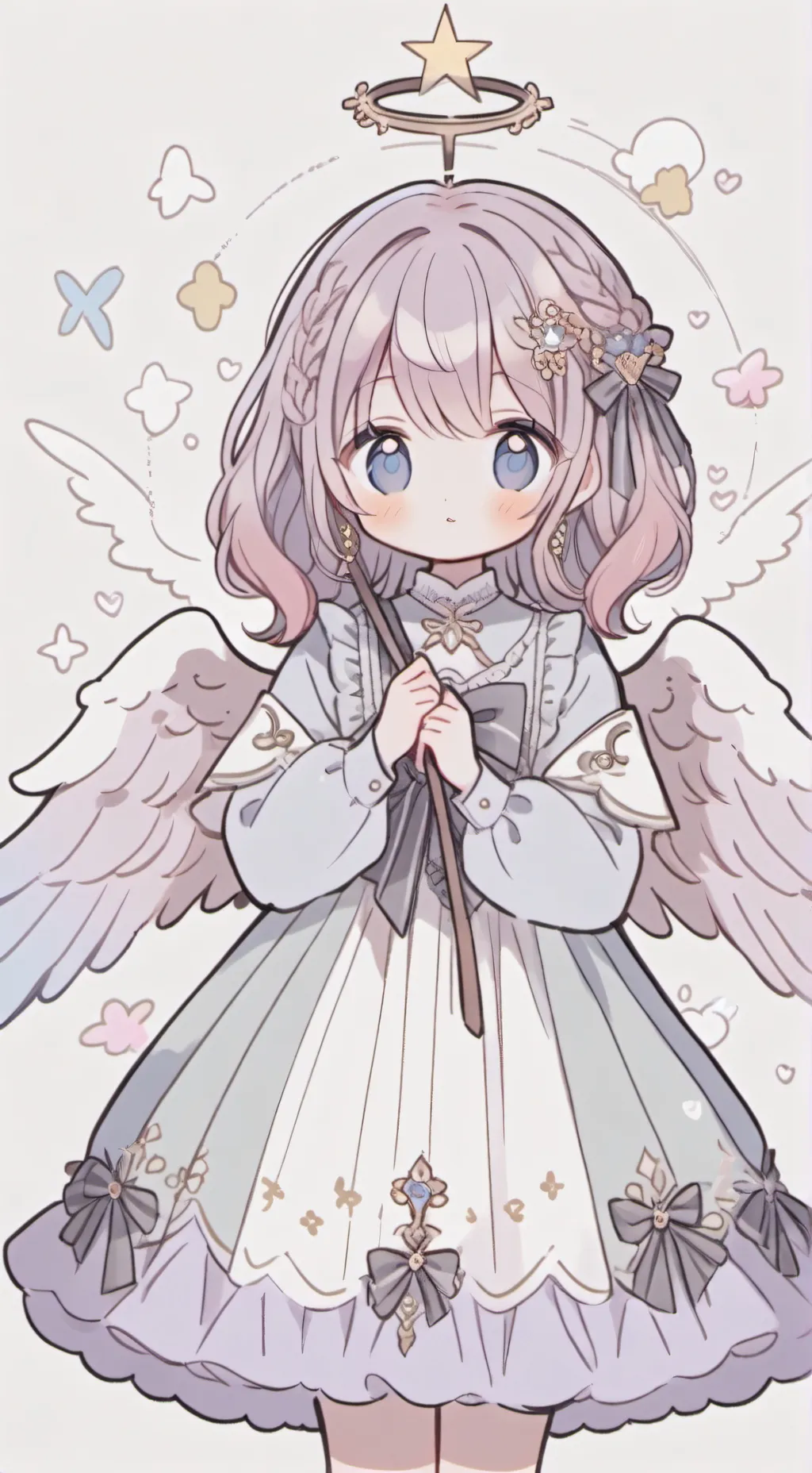 ai character: Irene  background