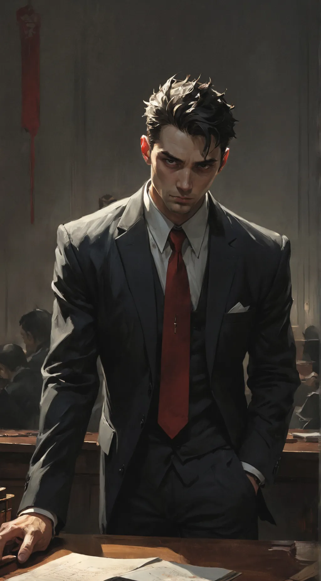 ai character: Edgar  background