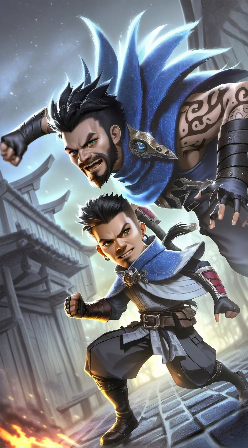 ai character: bro background