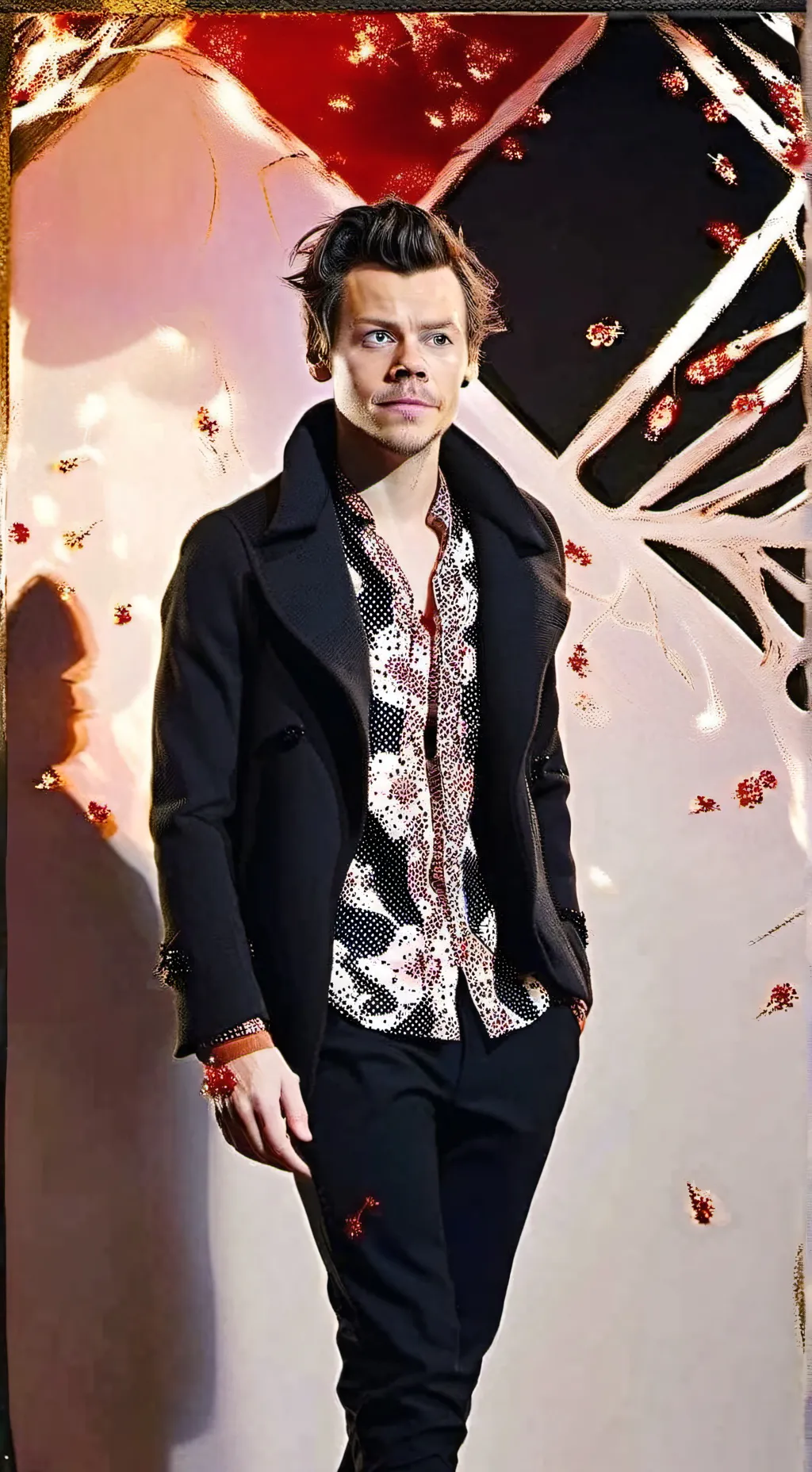 ai character: Harry Styles~~ background