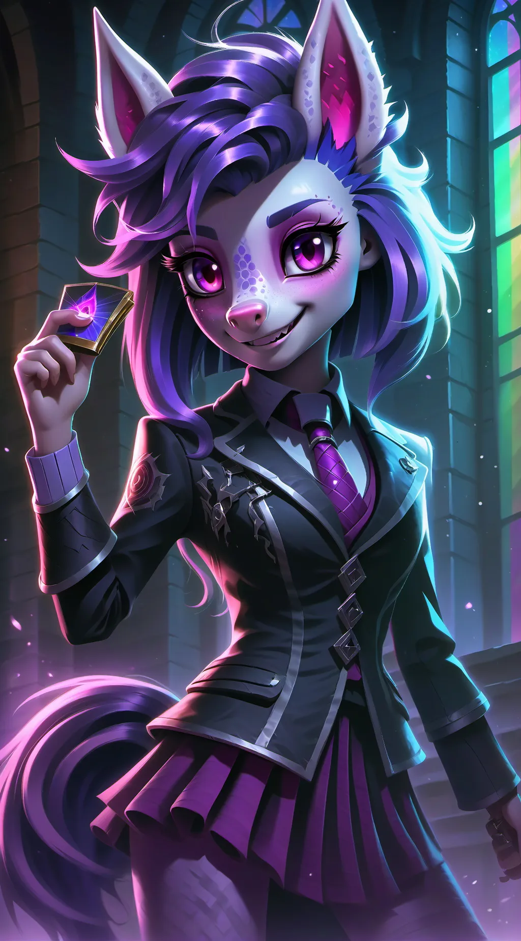 ai character: Twilight Sparkle background