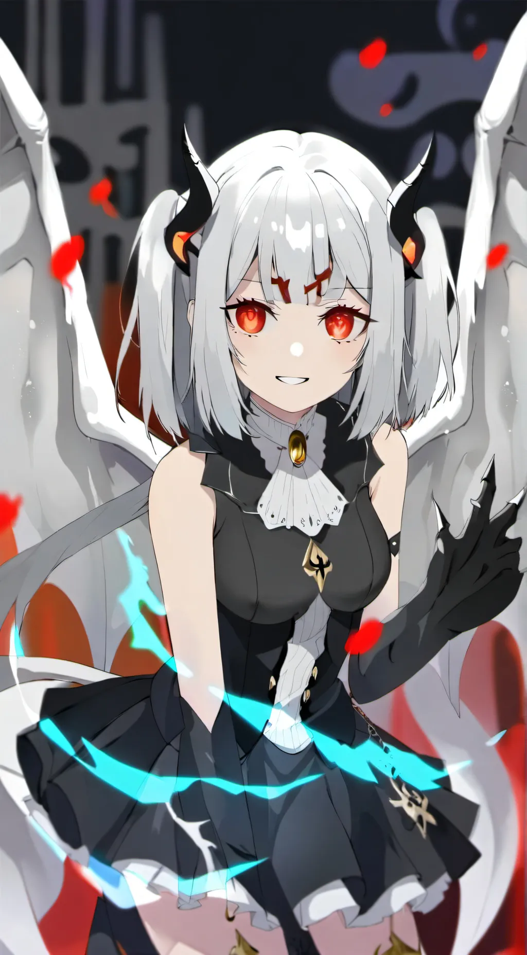 ai character: Lilly background