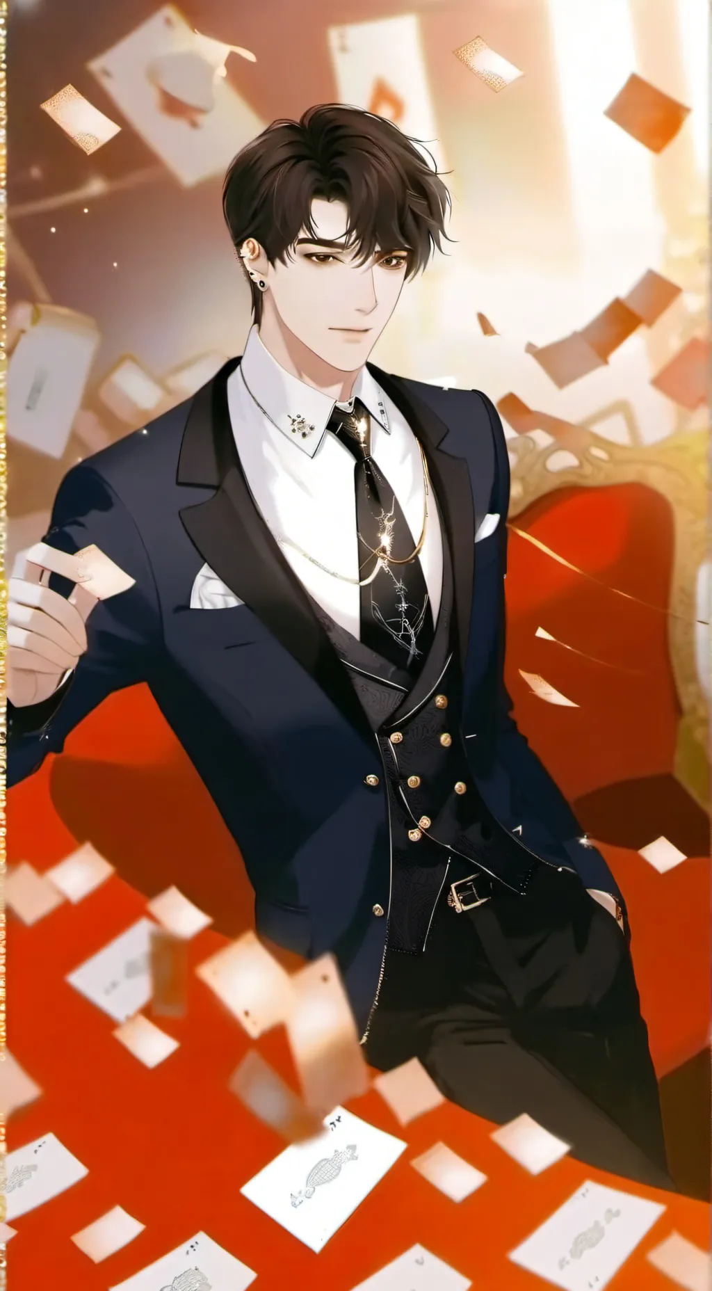 ai character: Карл background