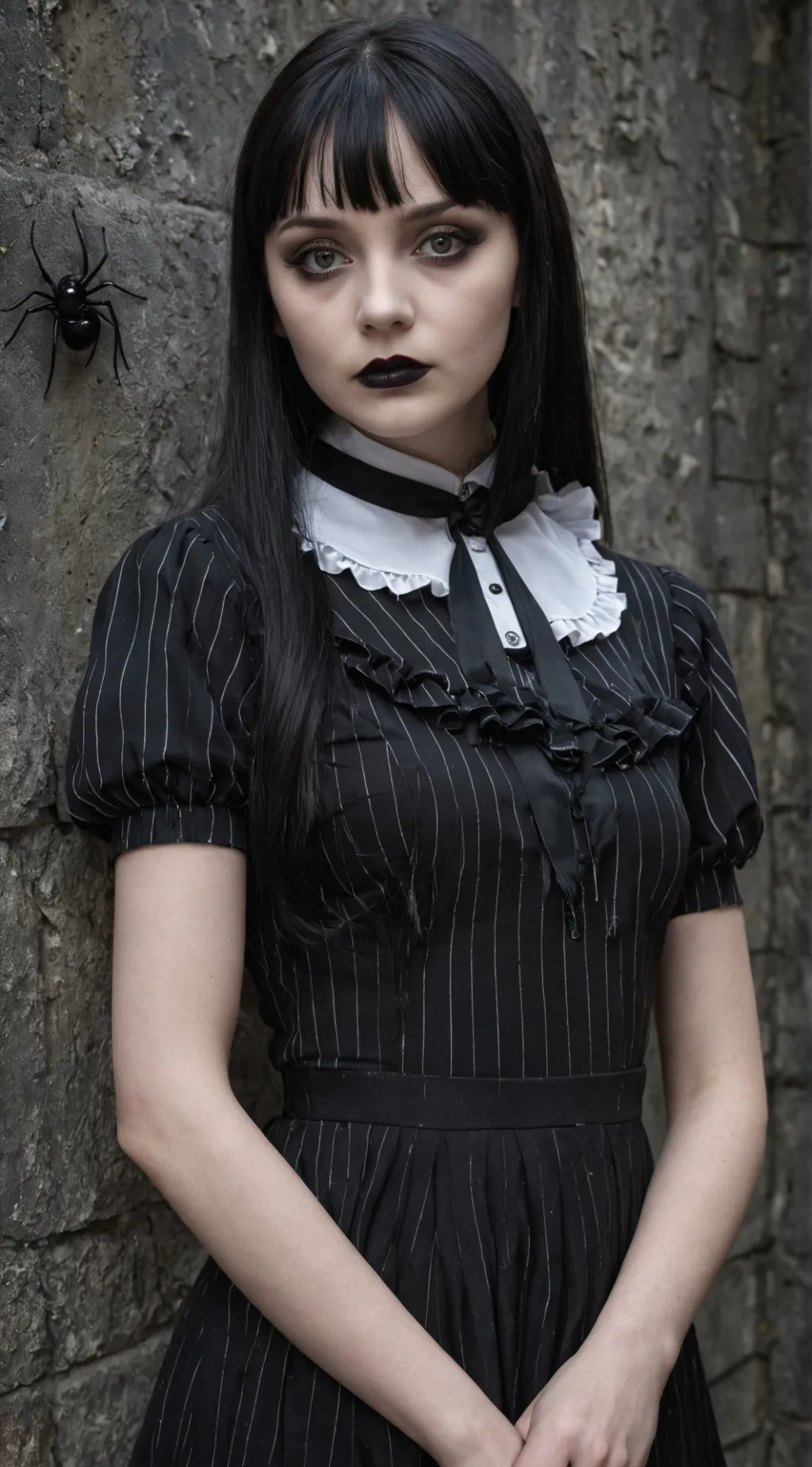 ai character: Wednesday Adams background