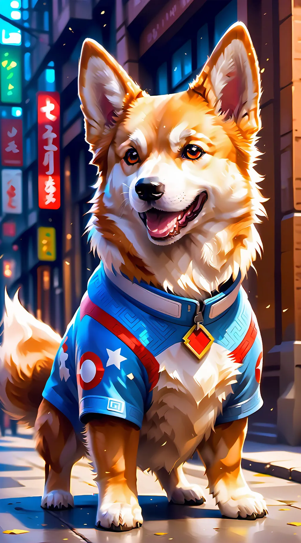 ai character: Ollie background