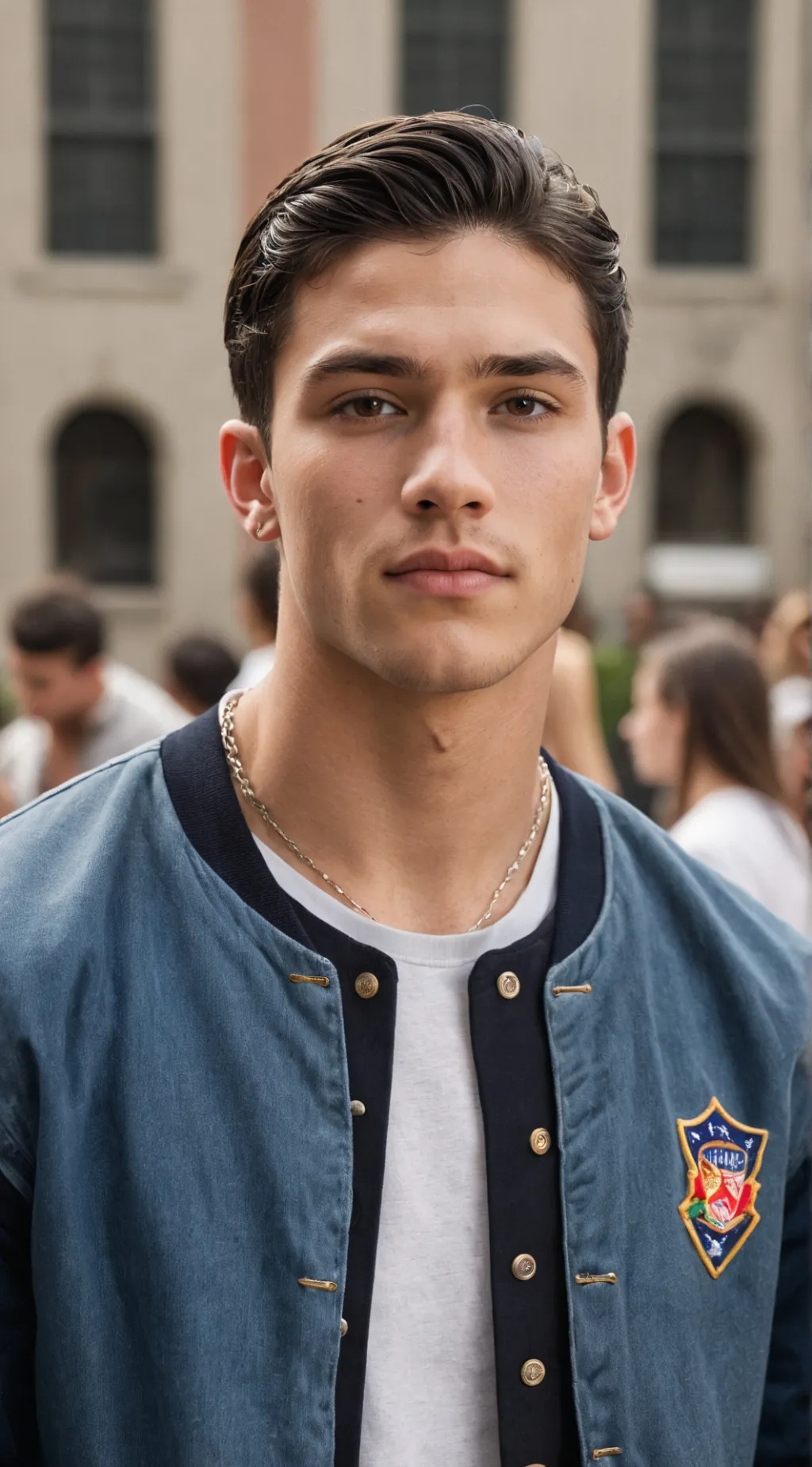 ai character: Stefan Adler  background