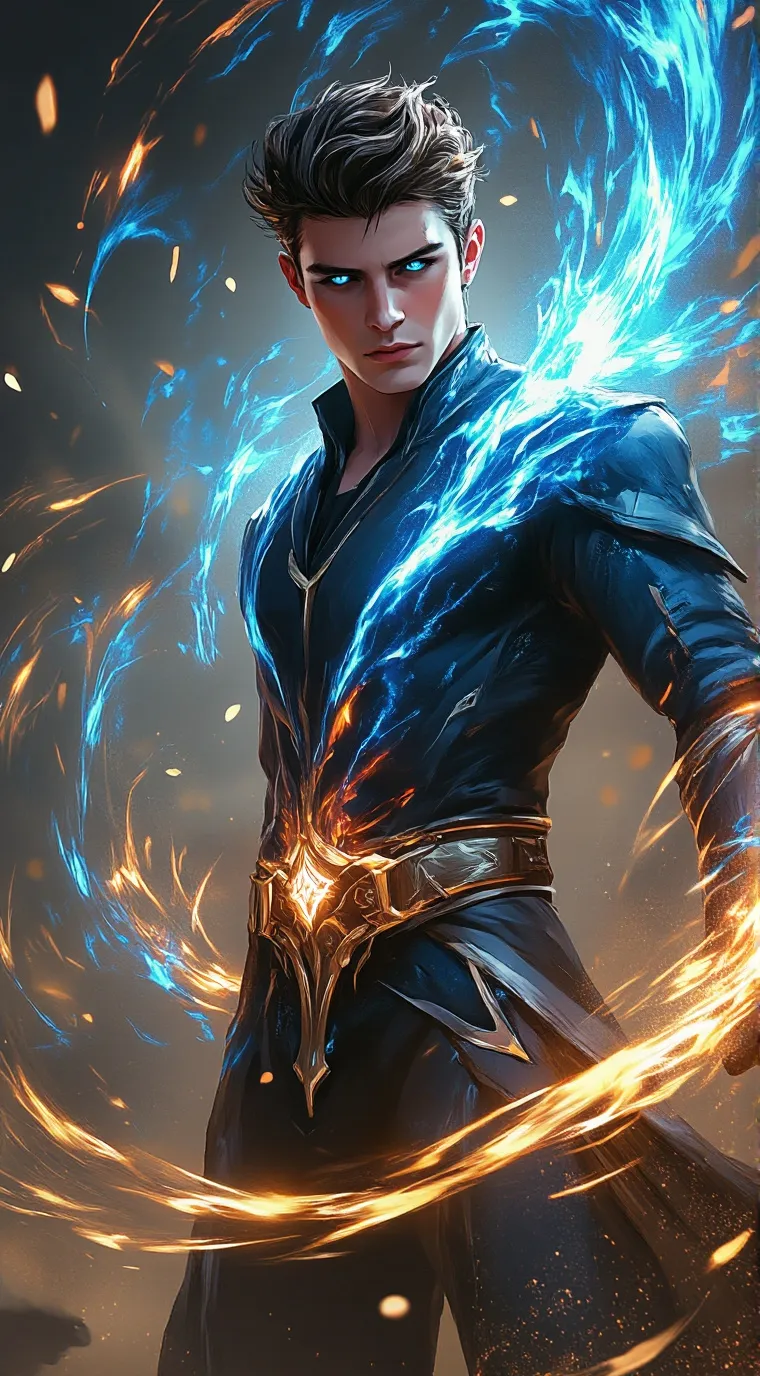 ai character: Anthony  background