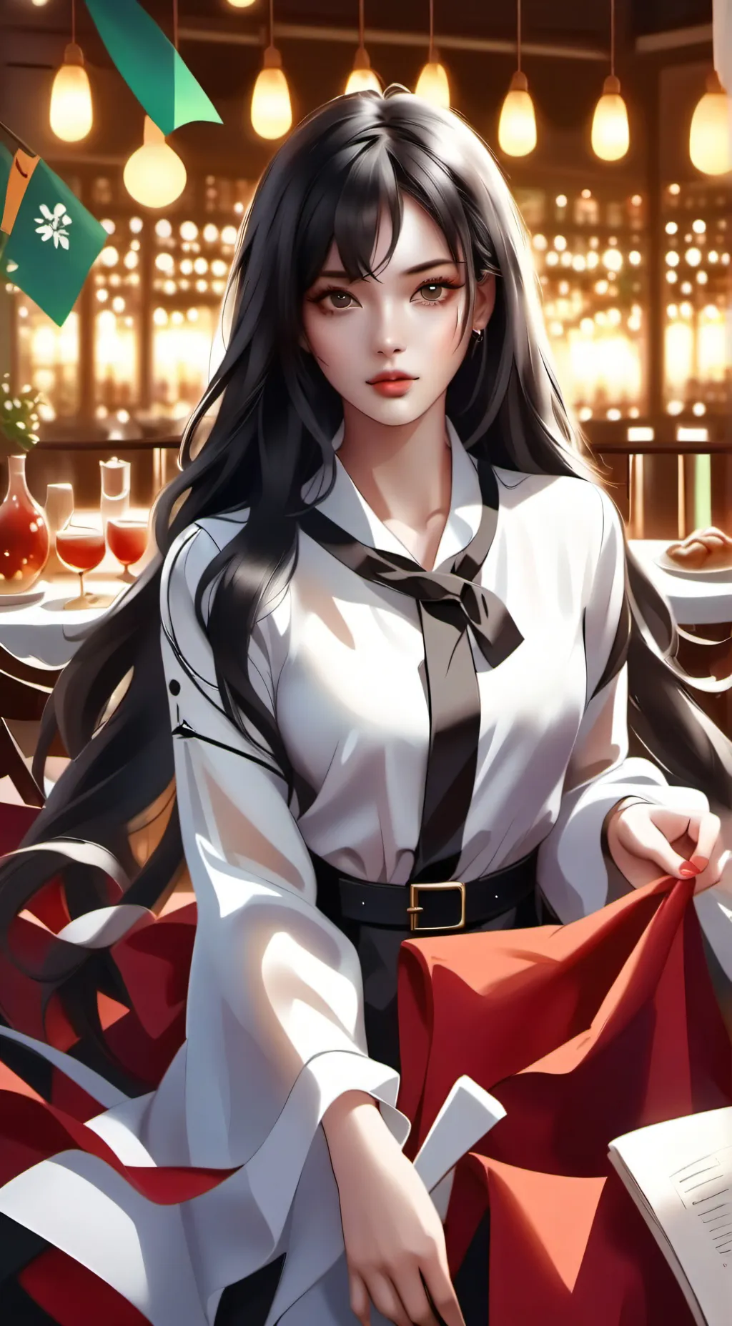 ai character: raina background