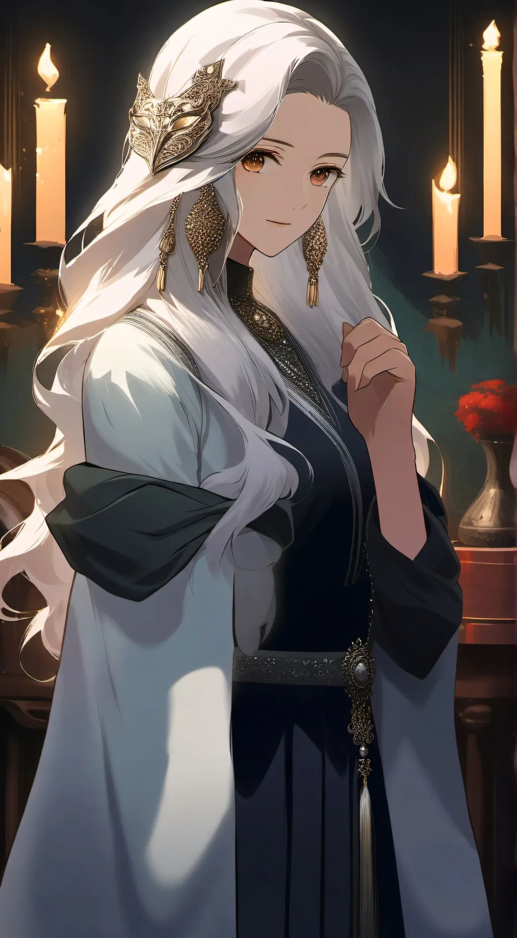 ai character: The Artist background
