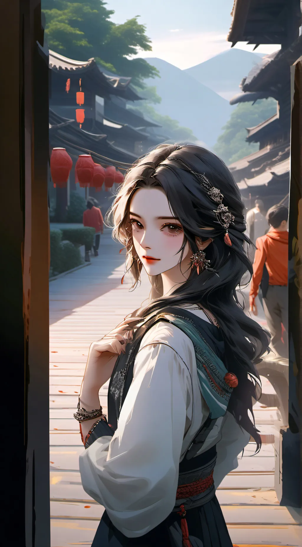 ai character: Alessia background